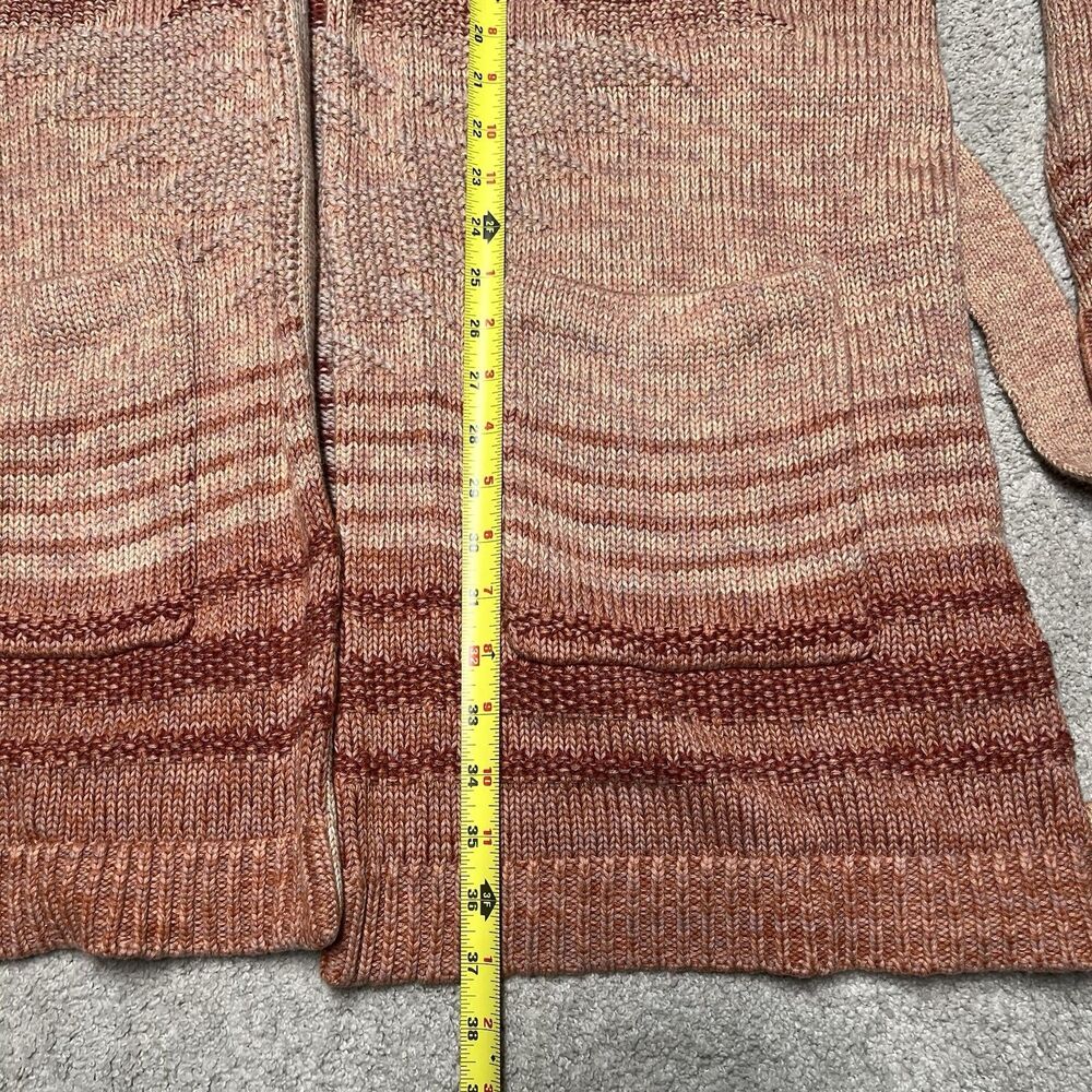 Pendleton Monterey Cardigan Sweater Womens XL Belted Aztec Southwestern Cotton - Picture 10 of 12